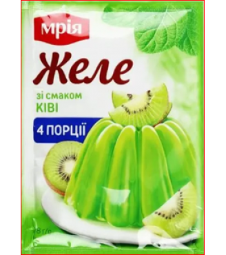 Желе зі смаком ківі