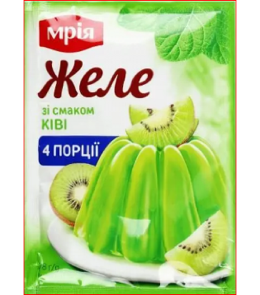Желе зі смаком ківі