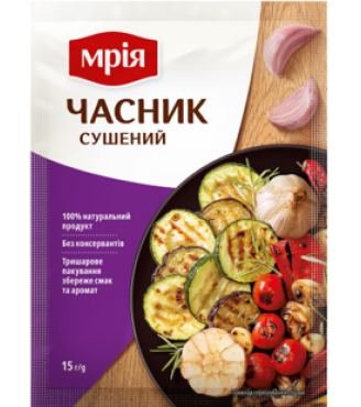 Часник гранульований сушений