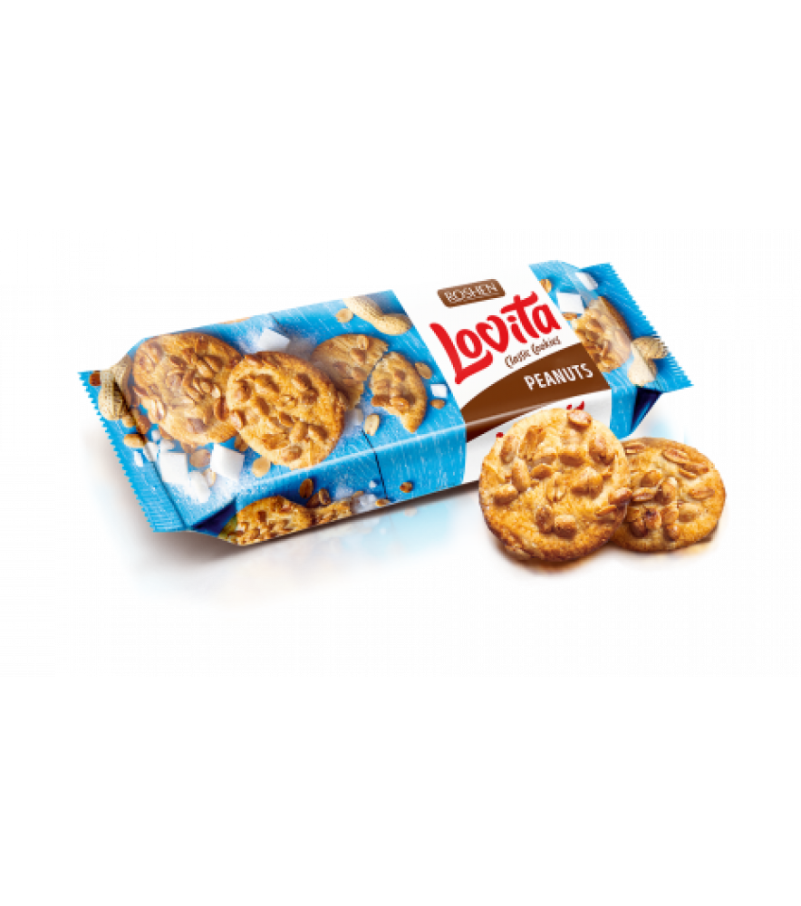 Печиво Lovita Classic арахіс