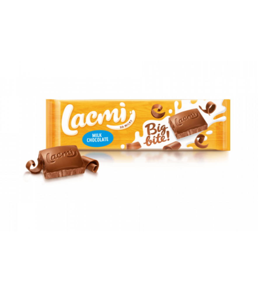 Шоколад Lacmi молочний Big Bite