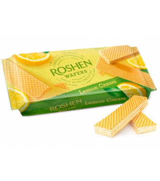 Вафлі Wafers лимон