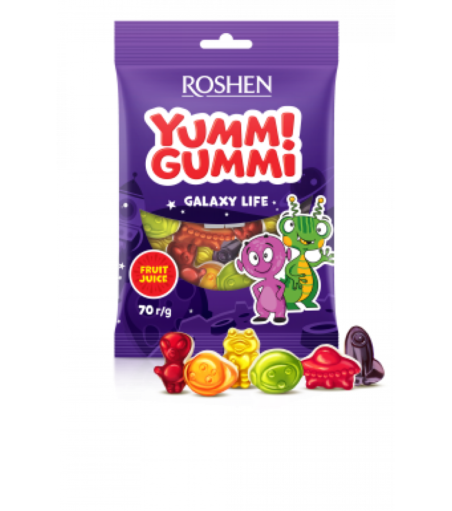 Желейні цукерки Yummi Gummi Galaxy Life