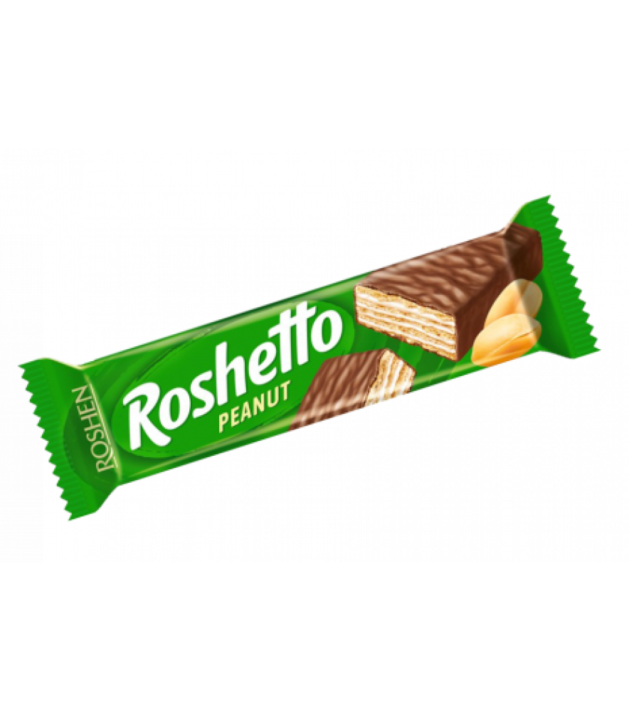 Вафельний батончик Roshetto Peanut