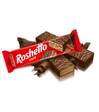 Вафельний батончик Roshetto Dark chocolate