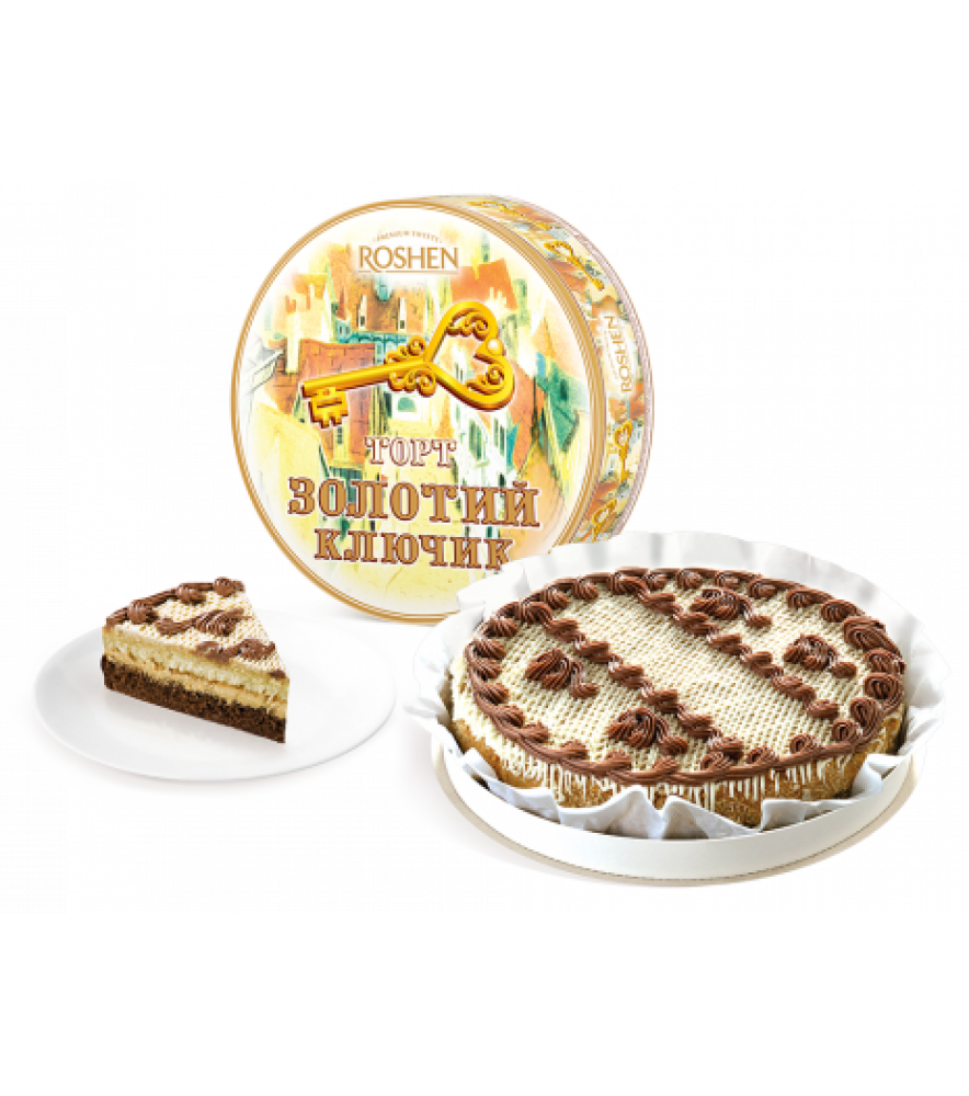 Торт Золотий Ключик, 900 г