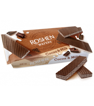 Вафлі Wafers какао-молоко
