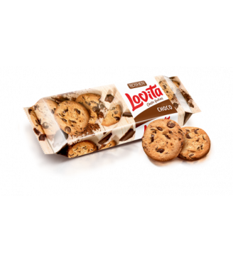 Печиво Lovita Classic з шматочками глазурі