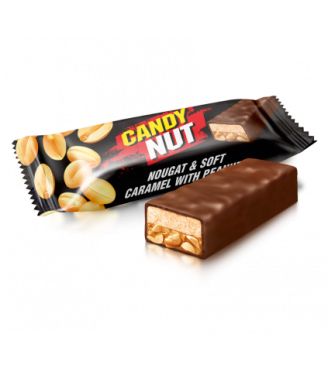 Цукерки Candy Nut нуга і м'яка карамель з арахісом