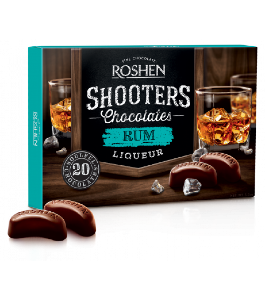 Цукерки Shooters з ромовим лікером