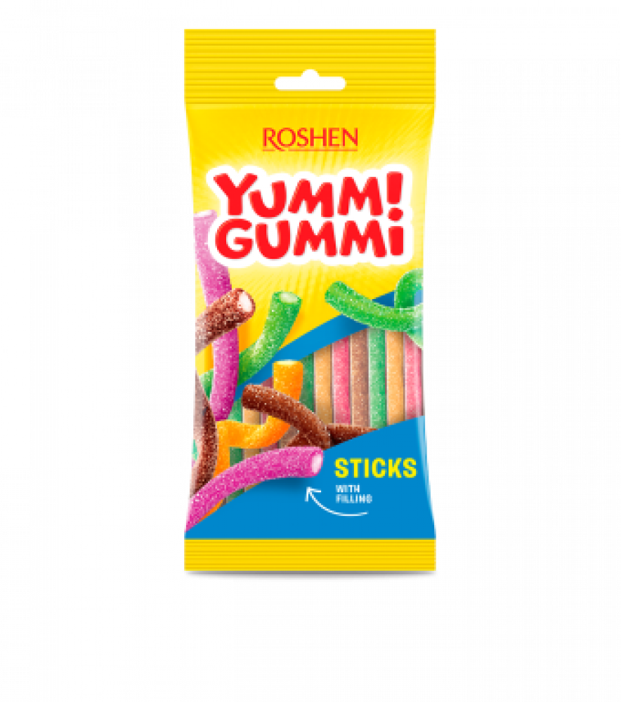 Желейні цукерки Yummi Gummi Sour Sticks