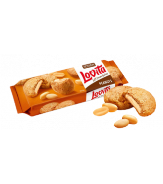 Печиво Lovita Soft Cream Peanuts