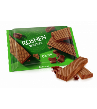 Вафлі Roshen Wafers шоколад