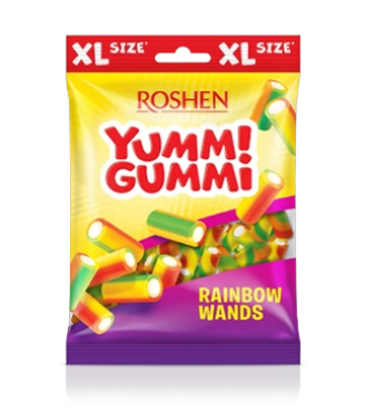 Желейні цукерки Yummi Gummi Rainbow Wands