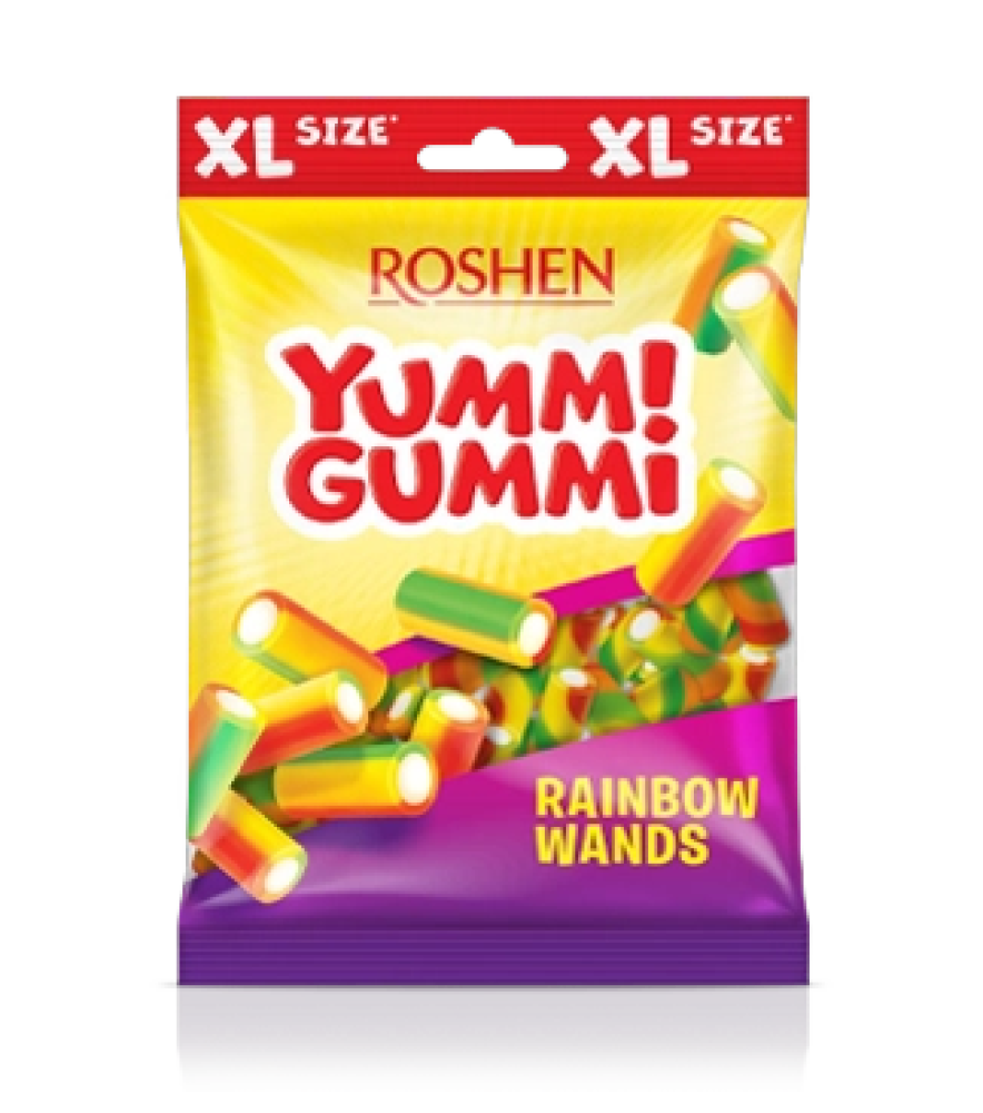 Желейні цукерки Yummi Gummi Rainbow Wands