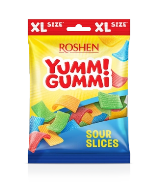 Желейні цукерки Yummi Gummi Sour Slices