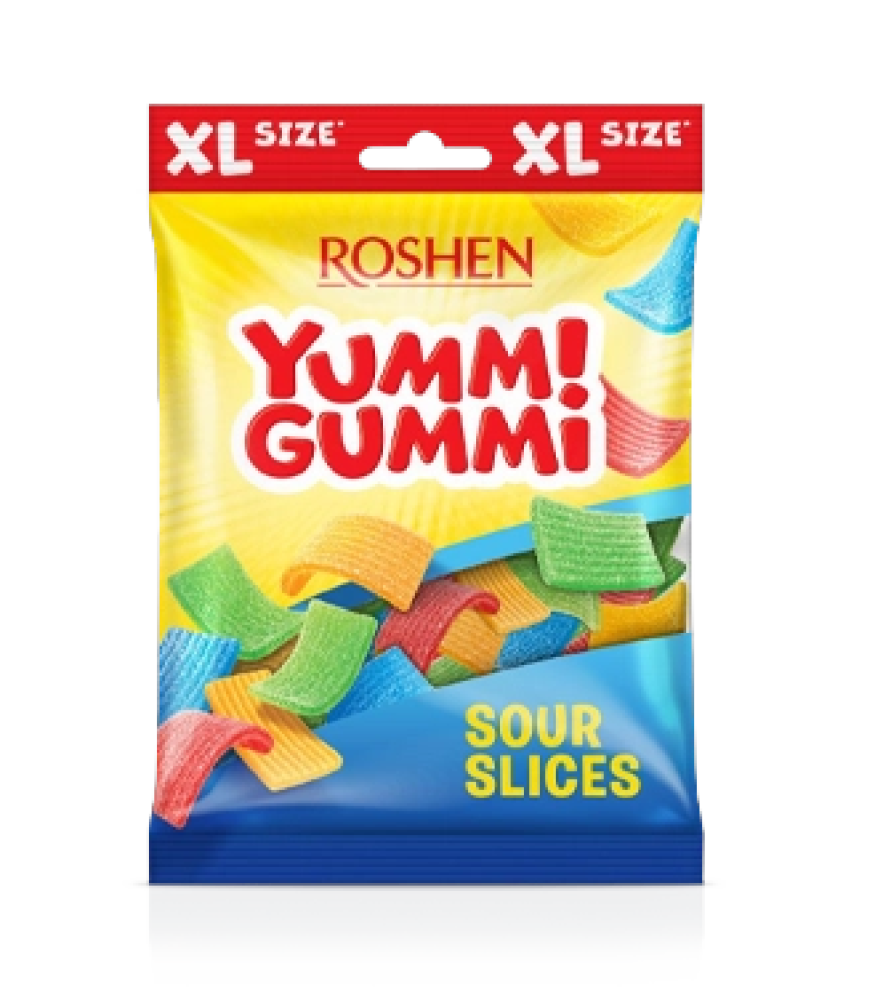 Желейні цукерки Yummi Gummi Sour Slices