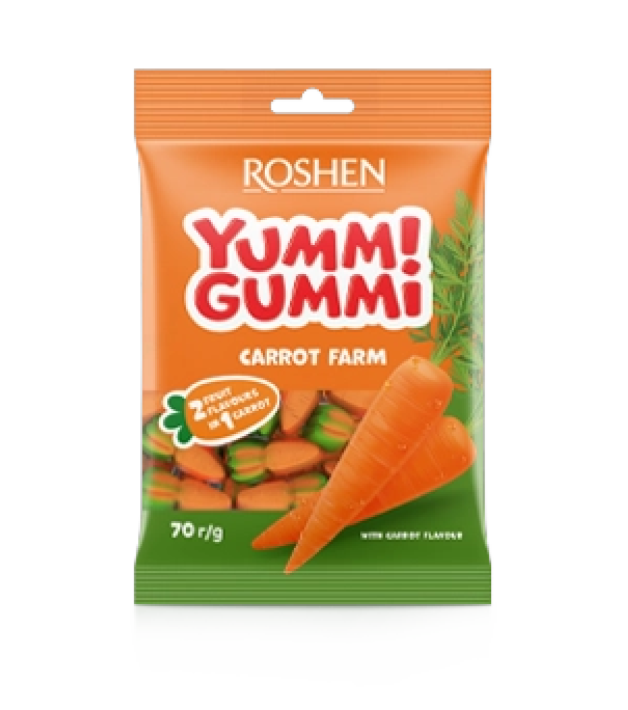 Желейні цукерки Yummi Gummi Carrot Farm