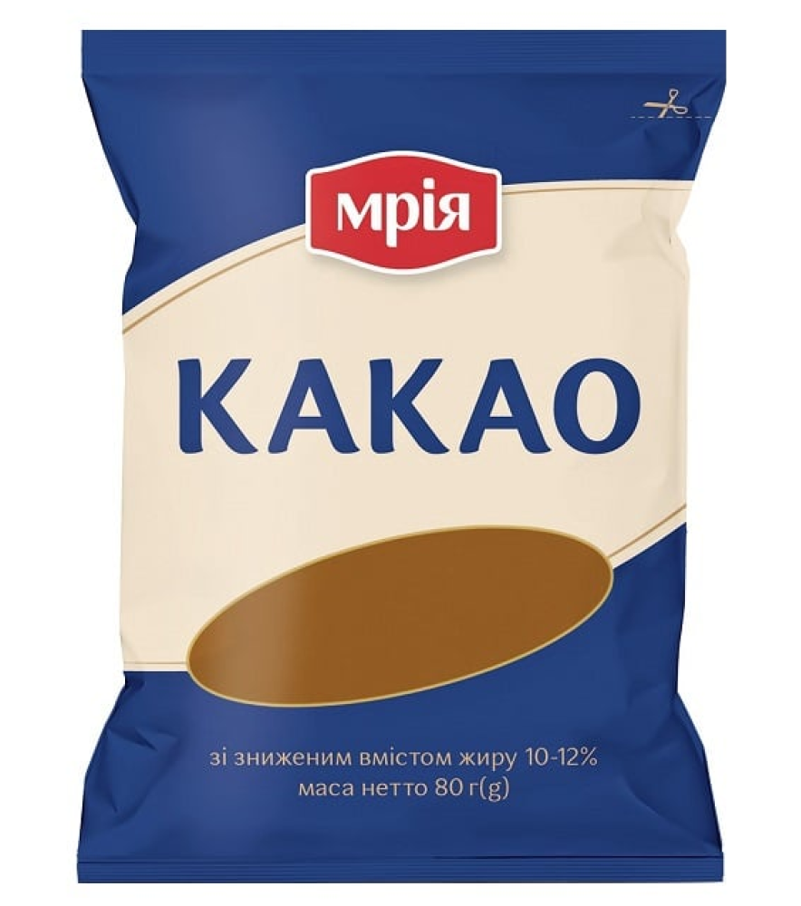 Какао-порошок «Мрія», 80 г