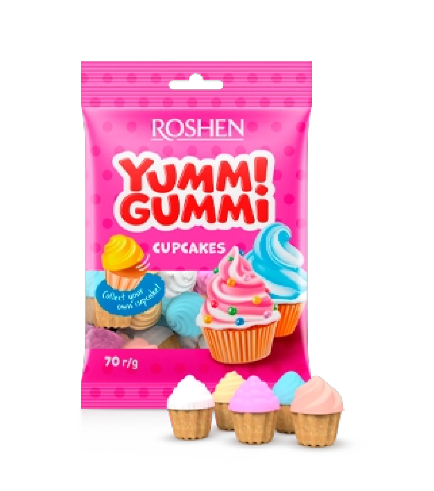 Желейні цукерки Yummi Gummi CupCakes