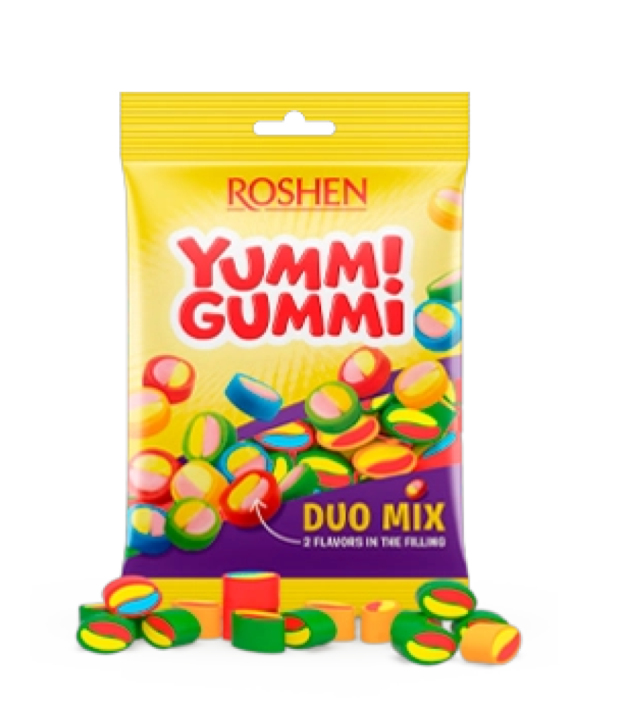 Желейні цукерки Yummi Gummi Duo Mix