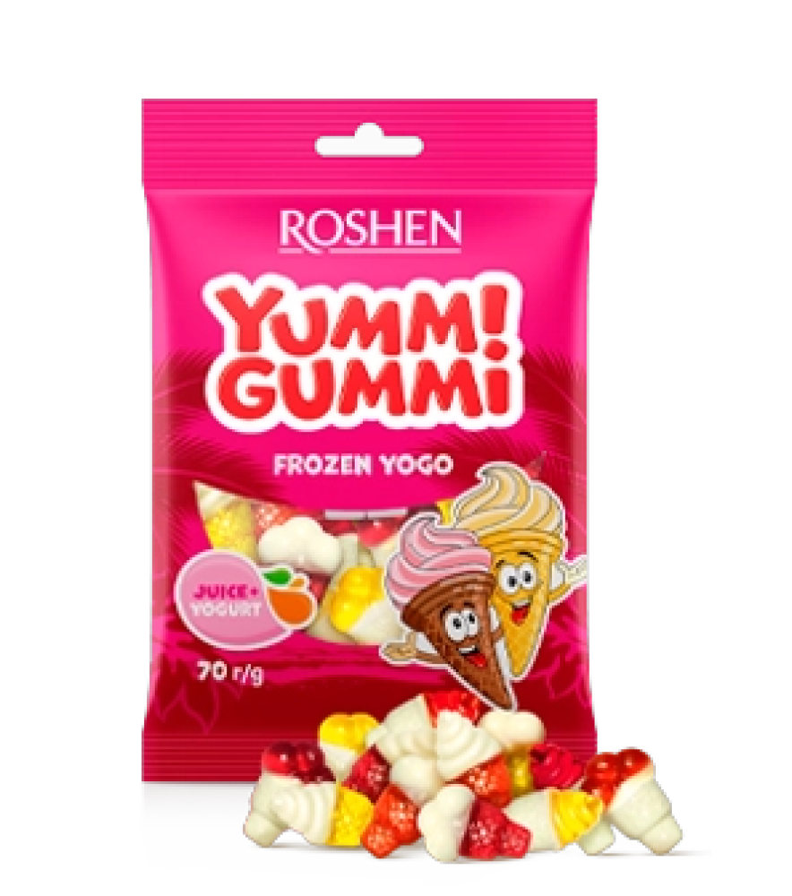 Желейні цукерки Yummi Gummi Frozen Yogo