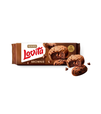 Печиво Lovita Bownie з какао