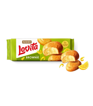 Печиво Lovita Bownie з лимоном