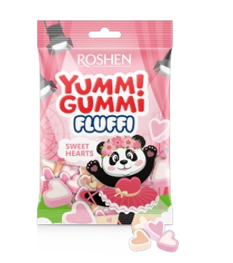 Маршмелоу Yummi Gummi Fluffi Soft Hearts