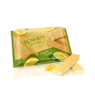 Вафлі Roshen Wafers лимон