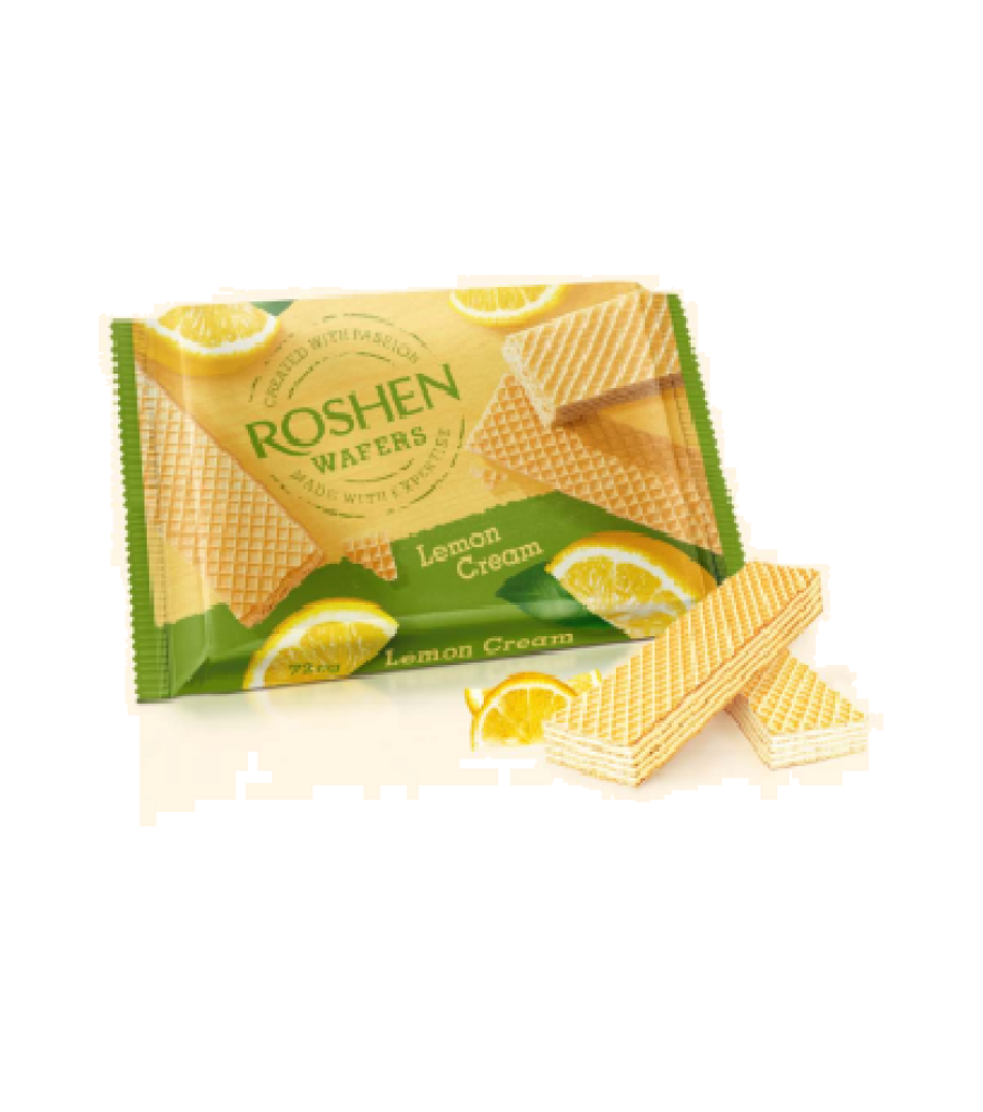 Вафлі Roshen Wafers лимон