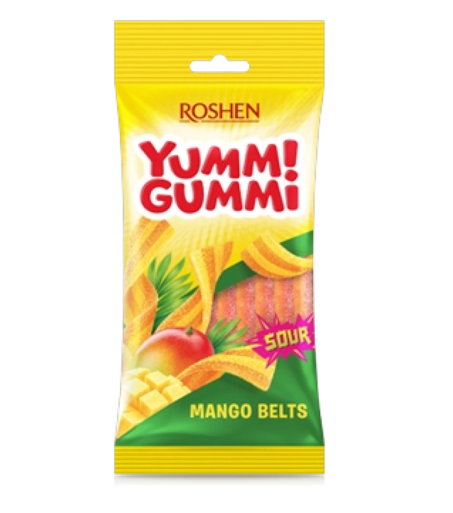 Желейні цукерки Yummi Gummi Mango Belts