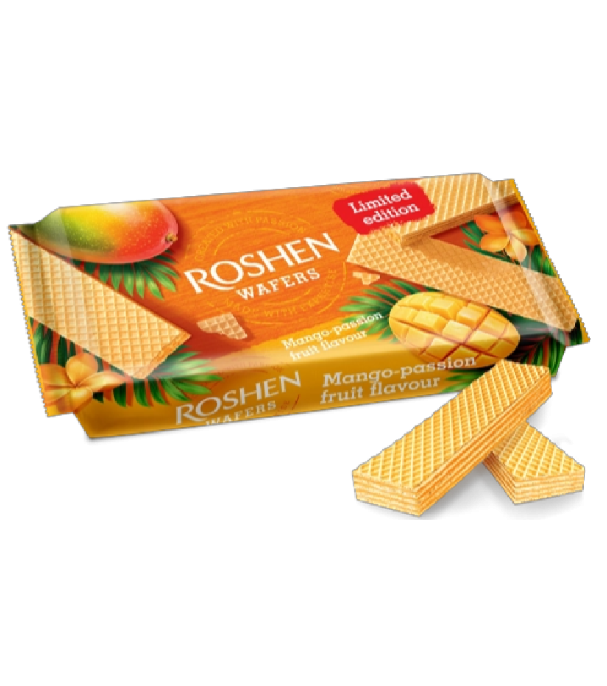 Вафлі Wafers манго-маракуя
