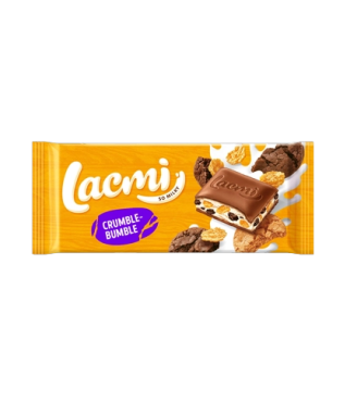Шоколад Lacmi молочний Crumble-Bumble