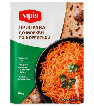 Приправа до моркви та салатів по-корейськи 