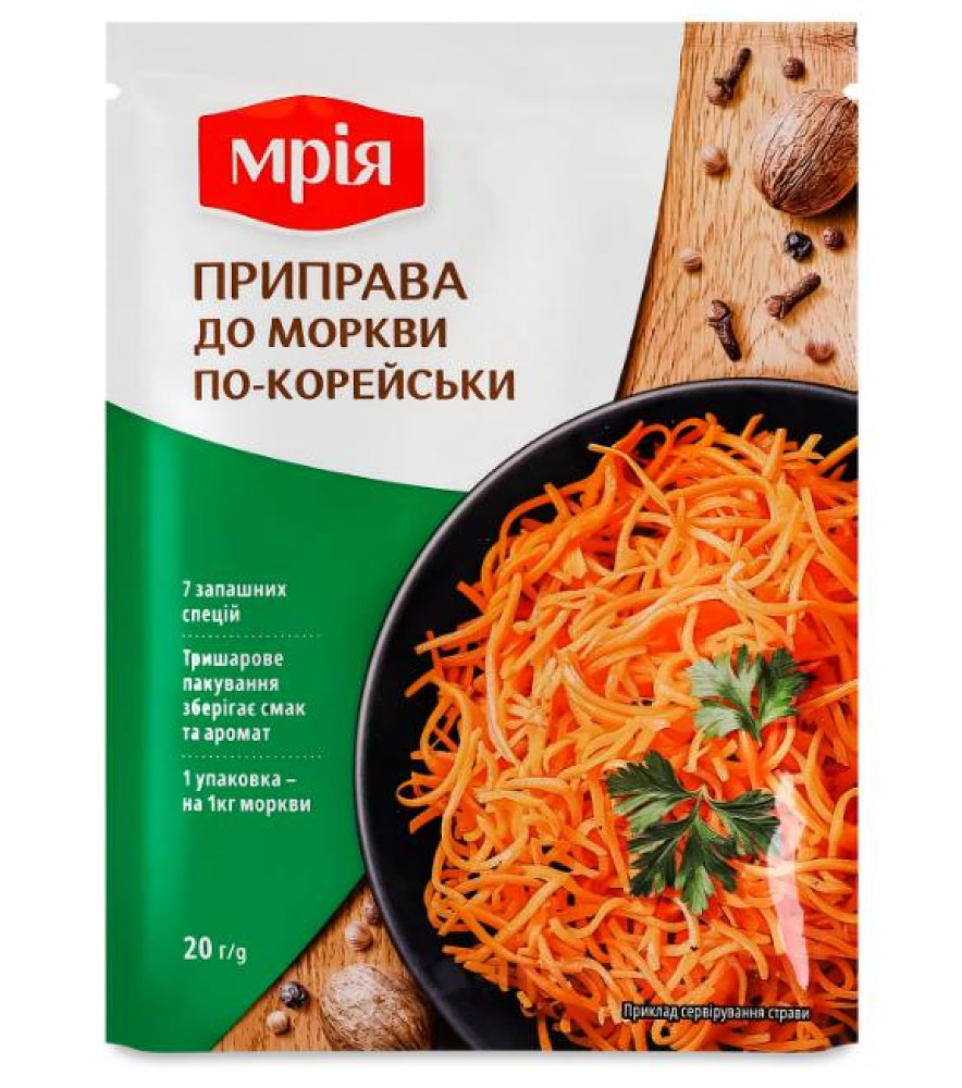 Приправа до моркви та салатів по-корейськи 