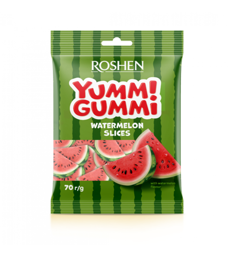 Желейні цукерки Yummi Gummi Watermelon Slice